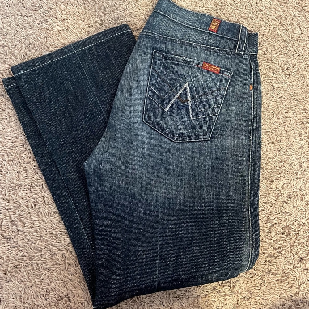 A-pocket Bootcut 7FAMK Jeans